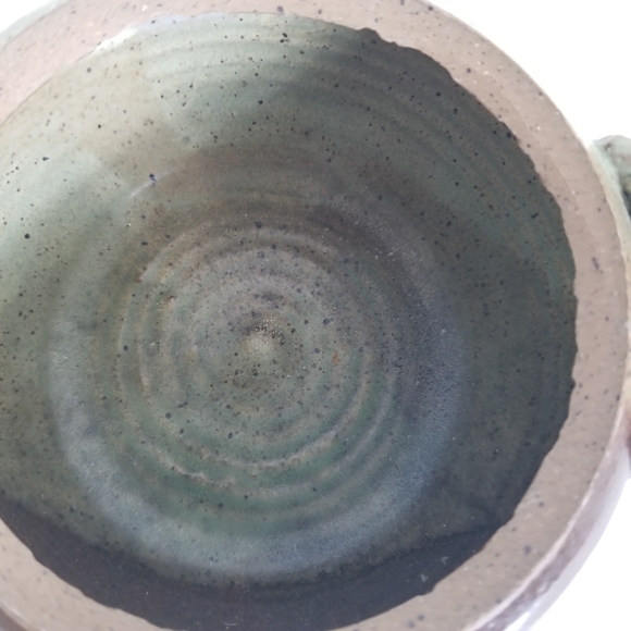 John Graves Pottery Egg Cooker with Lid Stoneware Farm Cottage Country - Picture 10 of 14